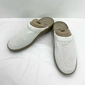 Arcopedico Light Nylon White Knit Clog Women's 38 or 7-7.5 Supportive